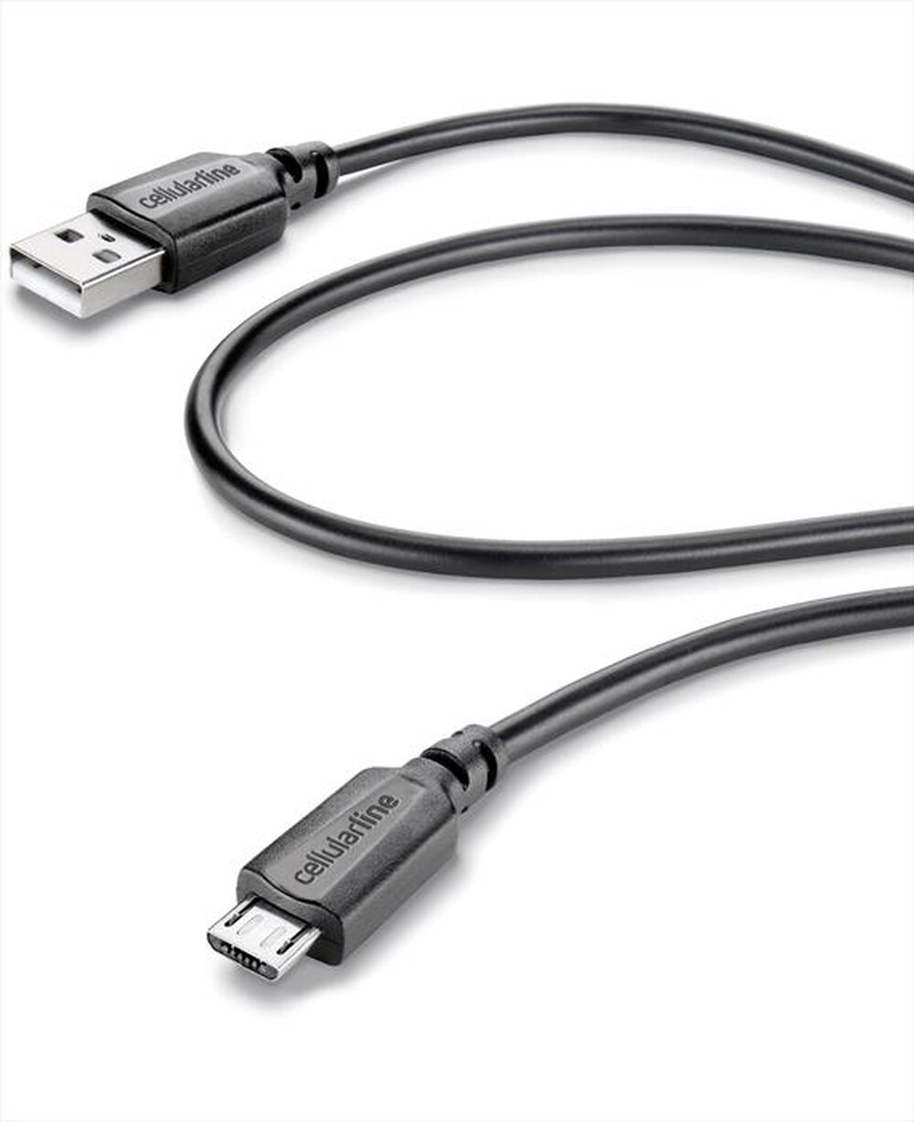 "CELLULARLINE - USBDATAMICROUSBTAB-Nero"