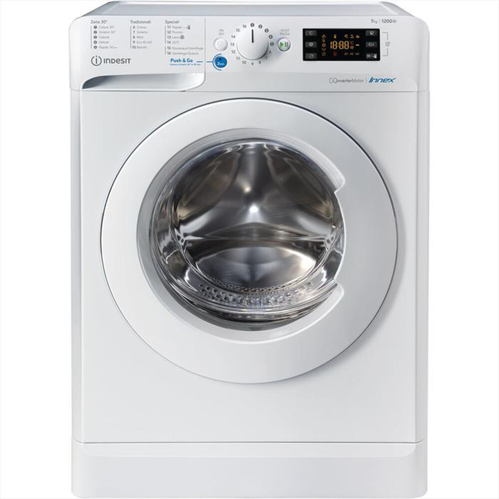 "WHIRLPOOL - Lavatrice BWE 71283X W IT N 7 Kg Classe D"