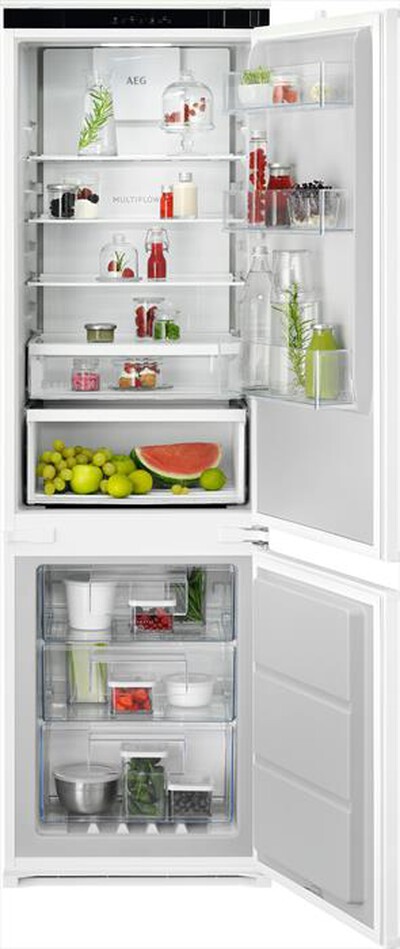 AEG - Frigorifero combinato incasso TC6MS18FDS Classe D-Bianco
