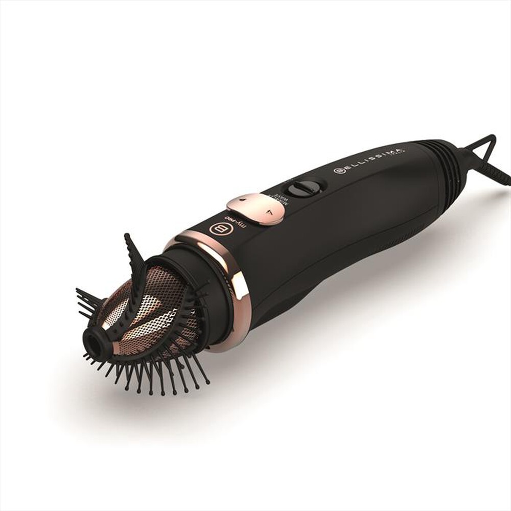 "BELLISSIMA IMETEC - Spazzola arriccia capelli 11747-Nero-rame"