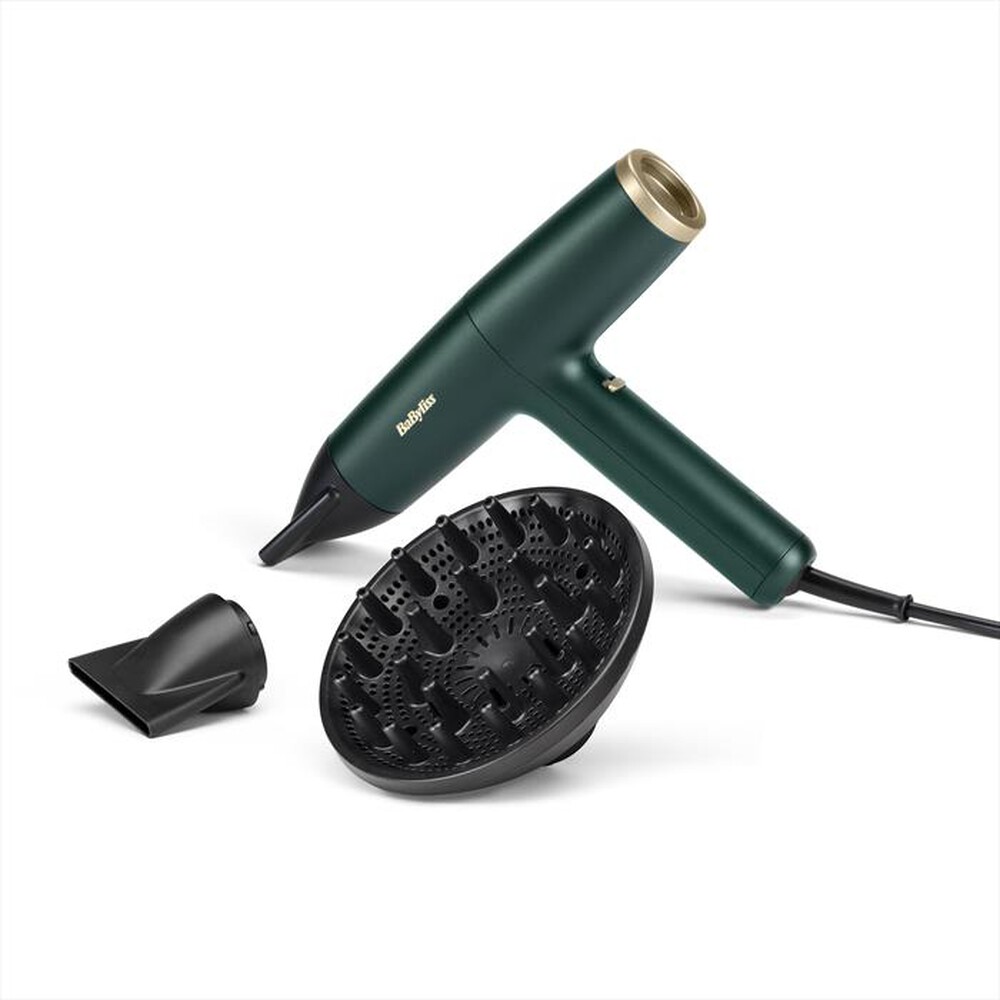 "BABYLISS - Asciugacapelli D6555DE-VERDE BOSCO"