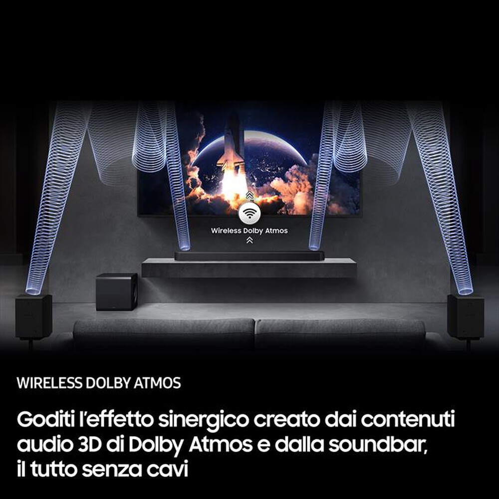 "SAMSUNG - Soundbar HW-Q990F/ZF-Titan Black"