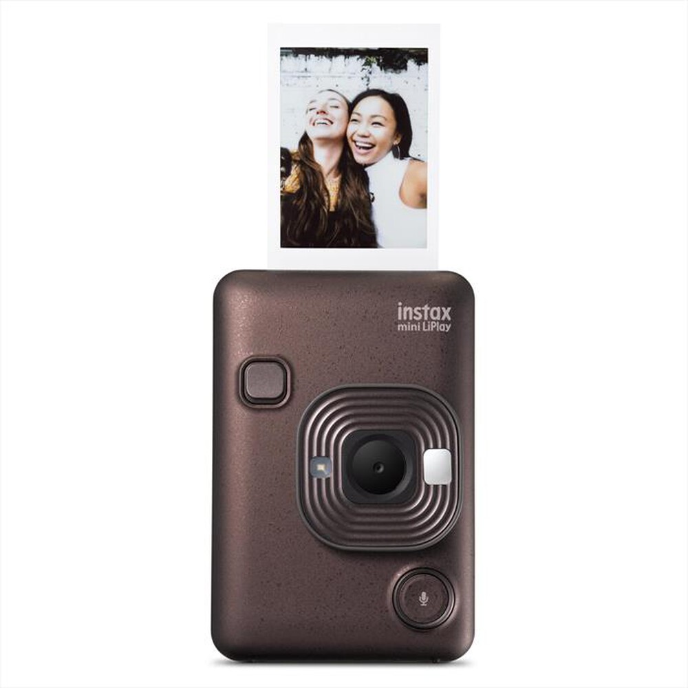 "FUJI - Fotocamera compatta INSTAX MINI LIPLAY-BRONZO"