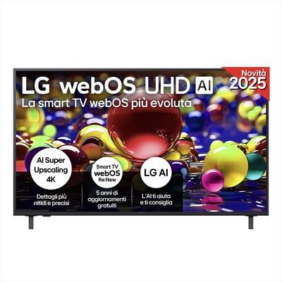 LG - Smart TV LED UHD 4K 55" WEBOS AI 55UA74006LB-Blu