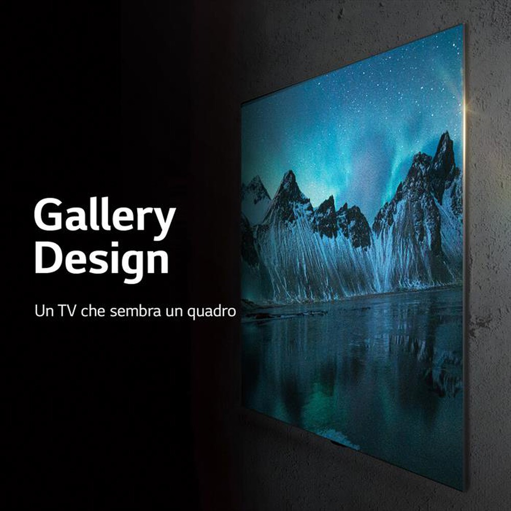 "LG - SMART TV OLED UHD 4K 55\" OLED55G26LA-Argento"