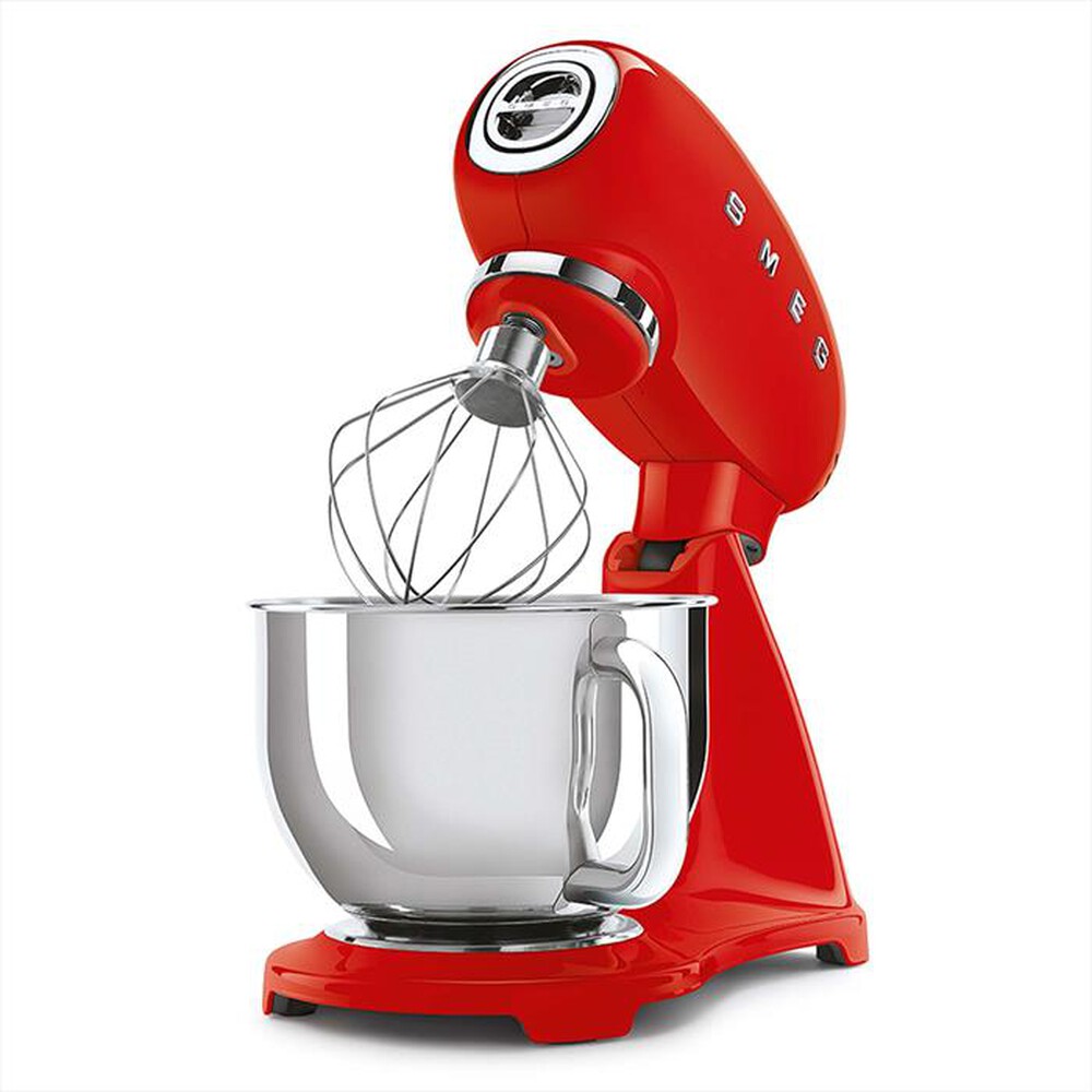 "SMEG - Impastatrice Full Color 50's Style – SMF03RDEU-ROSSO"