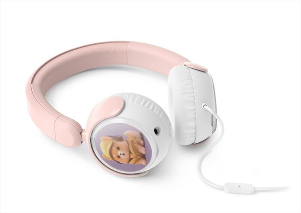 Immagine del prodotto PHILIPS - Cuffie on-ear cablate per bambini TAK2000PK/00-Pink