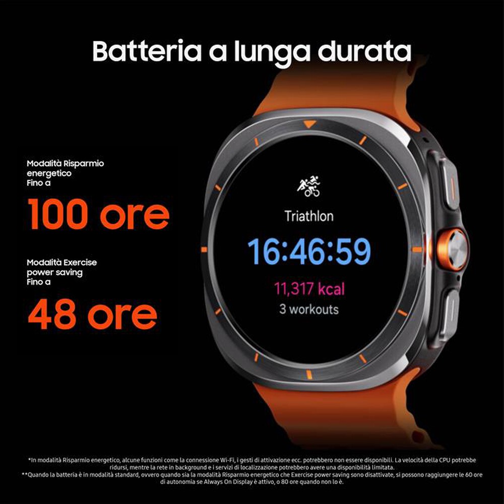 Immagine del prodotto SAMSUNG - Smartwatch GALAXY WATCH ULTRA 47MM LTE-Titanium Silver