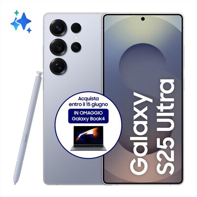 SAMSUNG - Smartphone Galaxy S25 Ultra 1TB-Titanium Silver Blue