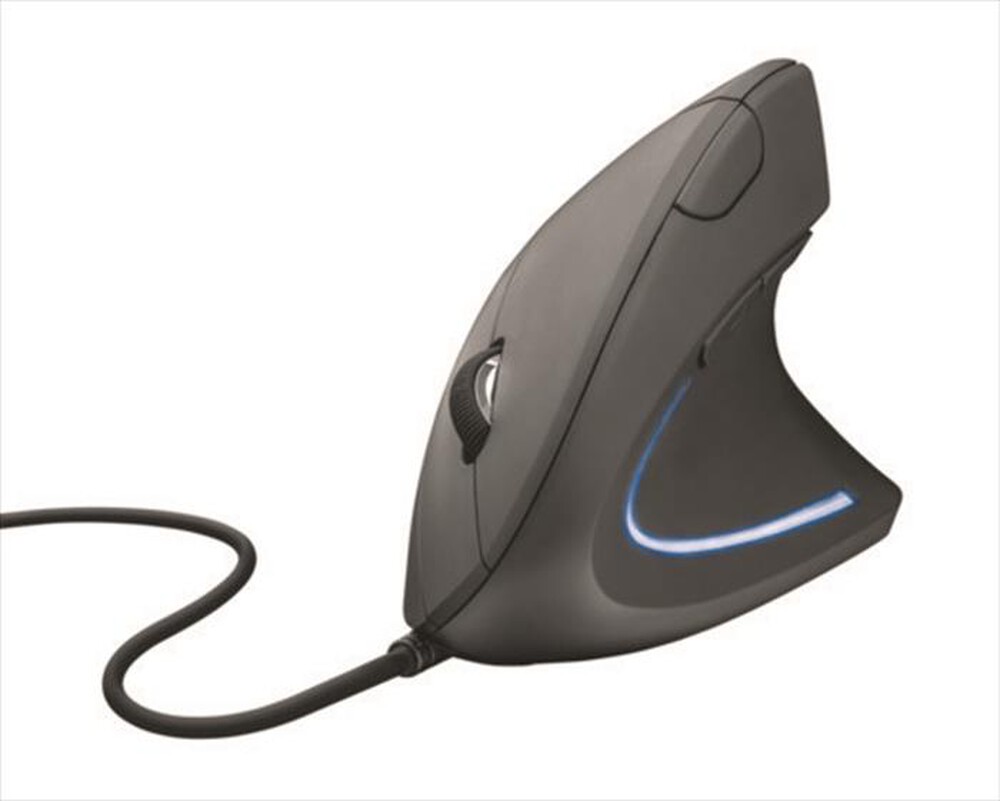 "TRUST - VERTO WIRED ERGO MOUSE-Black"