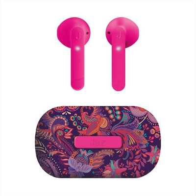 JAZ - Auricolare bluetooth TEJZEARTWSTISSUEBTV-Viola