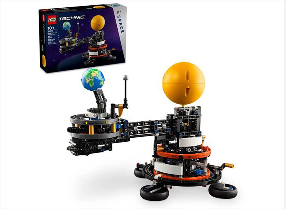 "LEGO - TECHNIC Pianeta Terra e Luna in orbita - 42179-Multicolore"