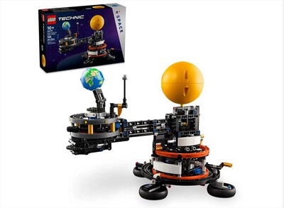 LEGO - TECHNIC Pianeta Terra e Luna in orbita - 42179-Multicolore