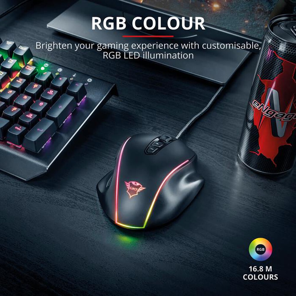 "TRUST - GXT 165 CELOX GAME MSE-Black"