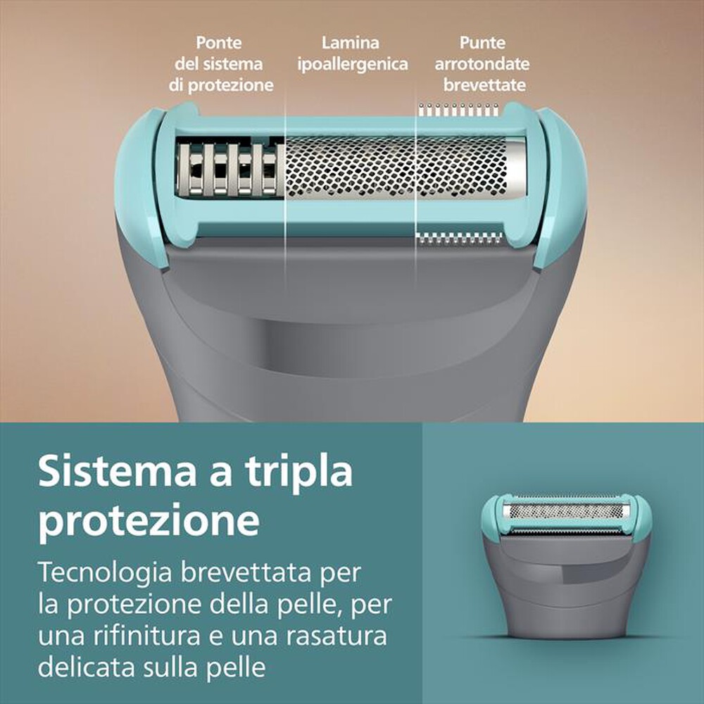 Immagine del prodotto PHILIPS - Tagliacapelli SERIE 3000 BG3485/15-grigio medio