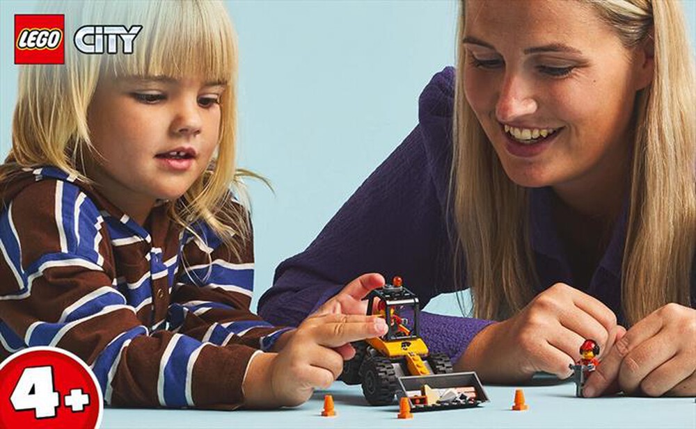 Immagine del prodotto LEGO - CITY GREAT VEHICLES Pala gommata gialla 60450