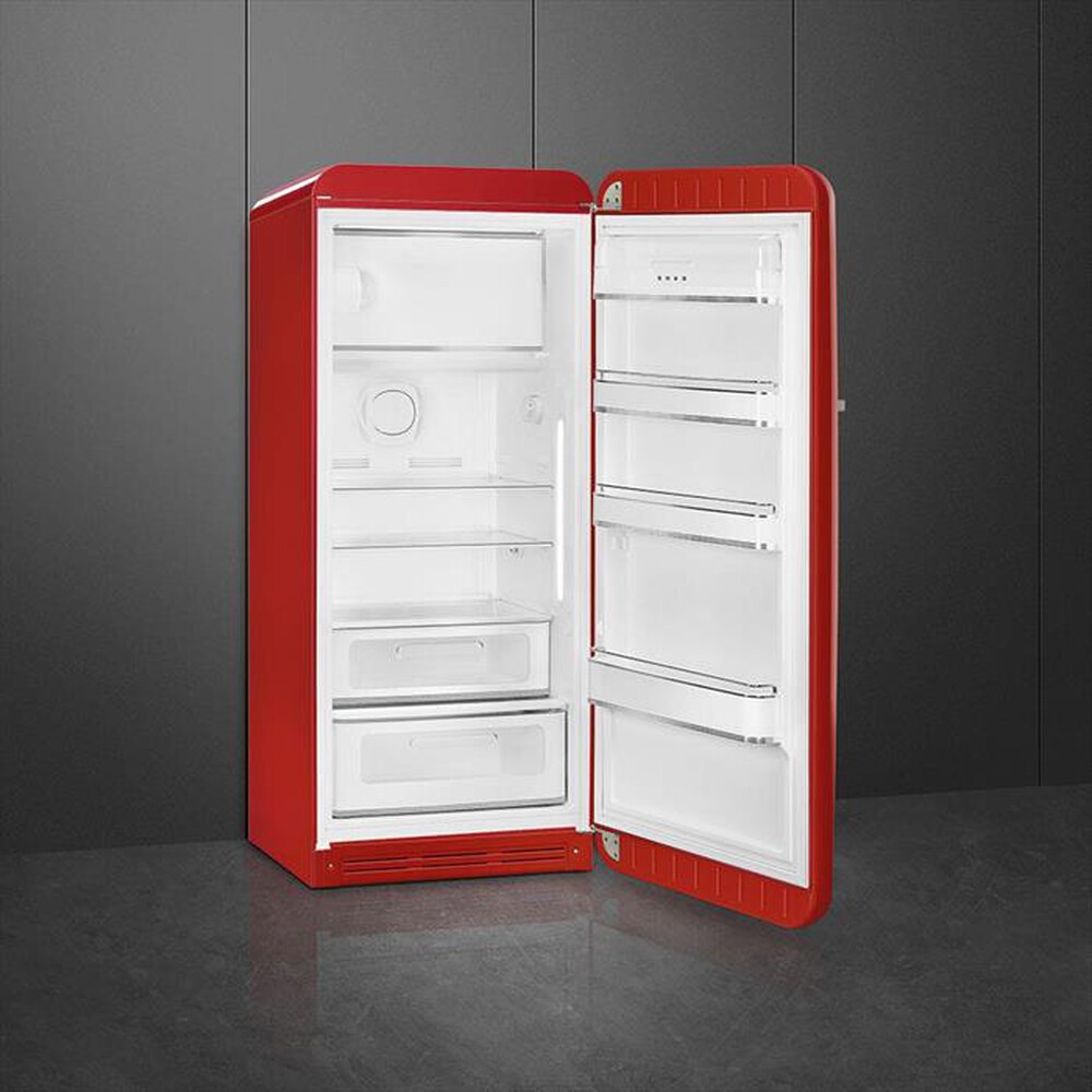 "SMEG - Frigorifero 1 porta FAB28RRD6 Classe C 270 lt-Rosso"