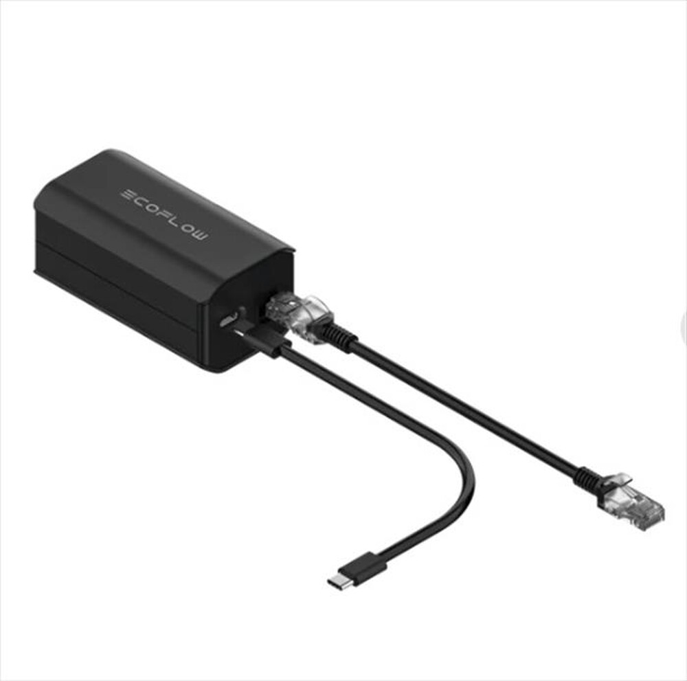 "ECOFLOW - Adattatore GROUNDING ADAPTER EU/UK-nero"