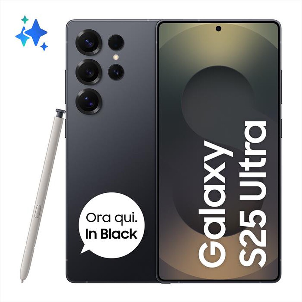 Immagine del prodotto SAMSUNG - Smartphone GALAXY S25 ULTRA 256GB-Titanium Jetblack