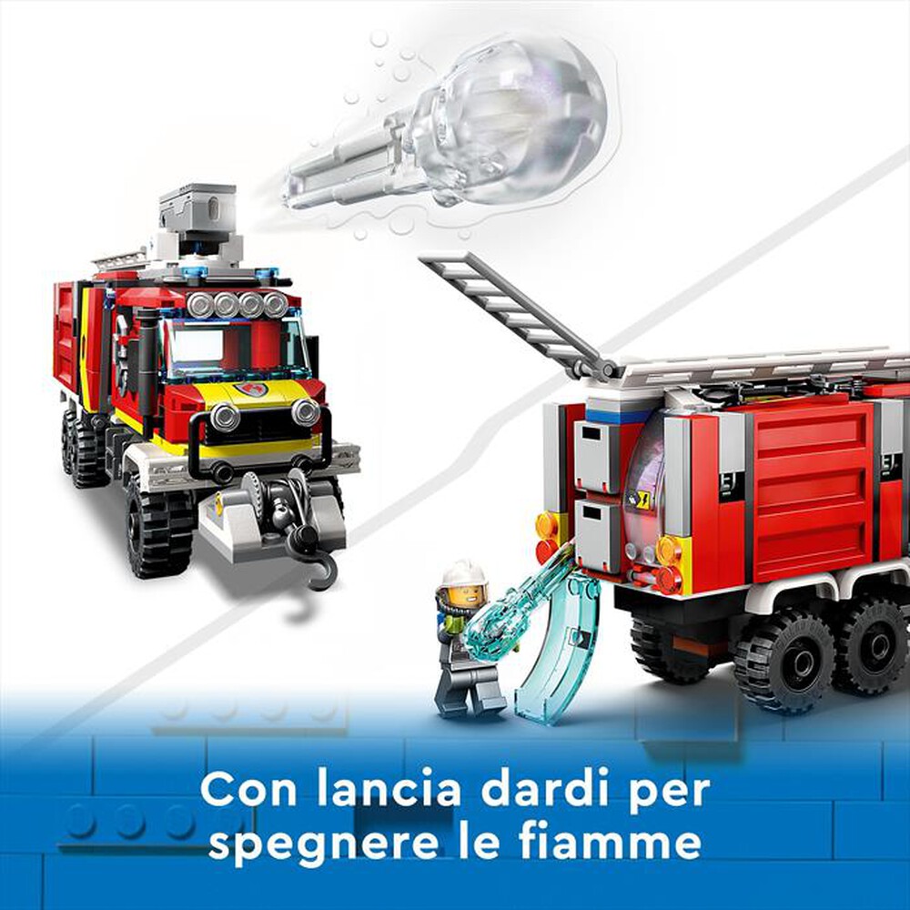 Immagine del prodotto LEGO - CITY FIRE Autopompa dei vigili del fuoco 60374