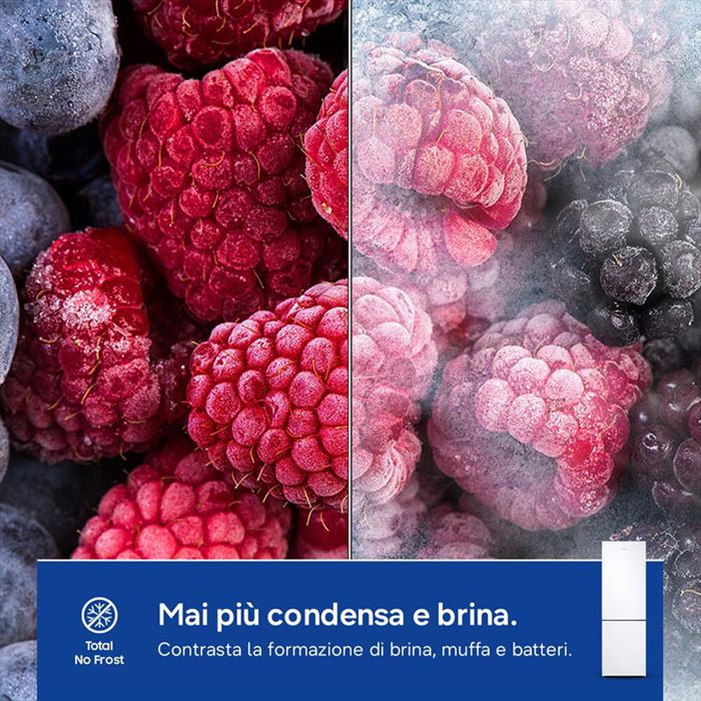 Immagine del prodotto SAMSUNG - Frigorifero combinato RB33B610EWW/EF Classe E 344l-WHITE