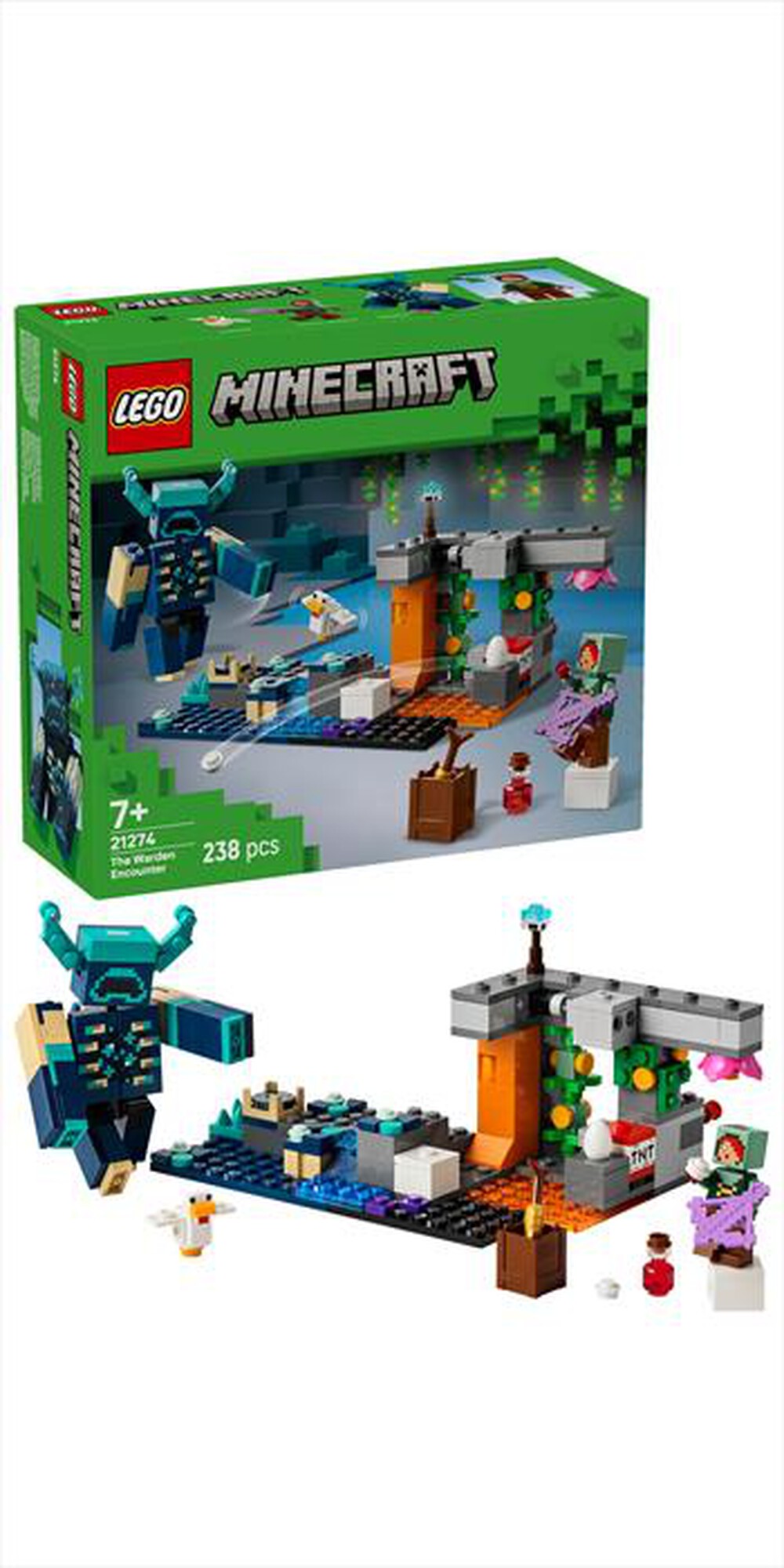 "LEGO - MINECRAFT L’incontro con il Sorvegliante - 21274"