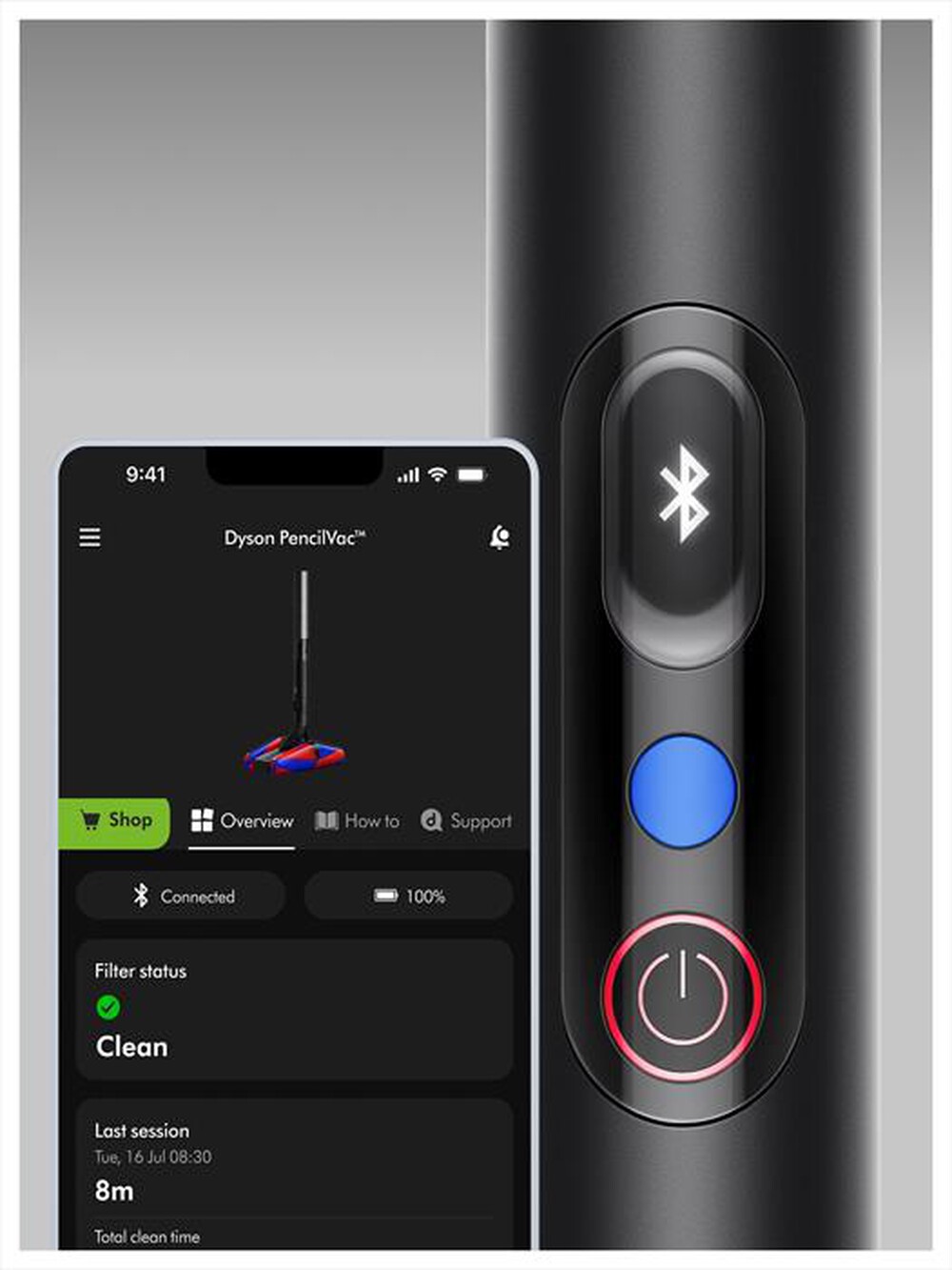 Immagine del prodotto DYSON - Scopa elettrica PencilVac Fluffycones-Black