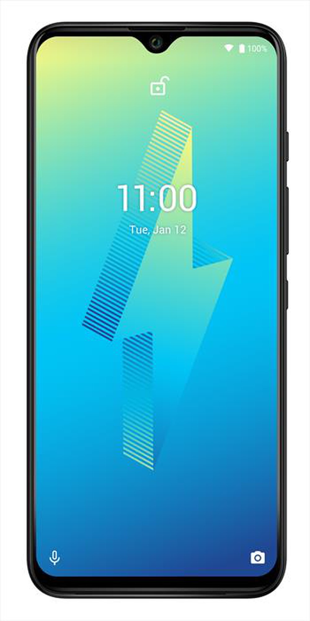 "WIKO MOBILE - POWER U10-Carbon Blue"