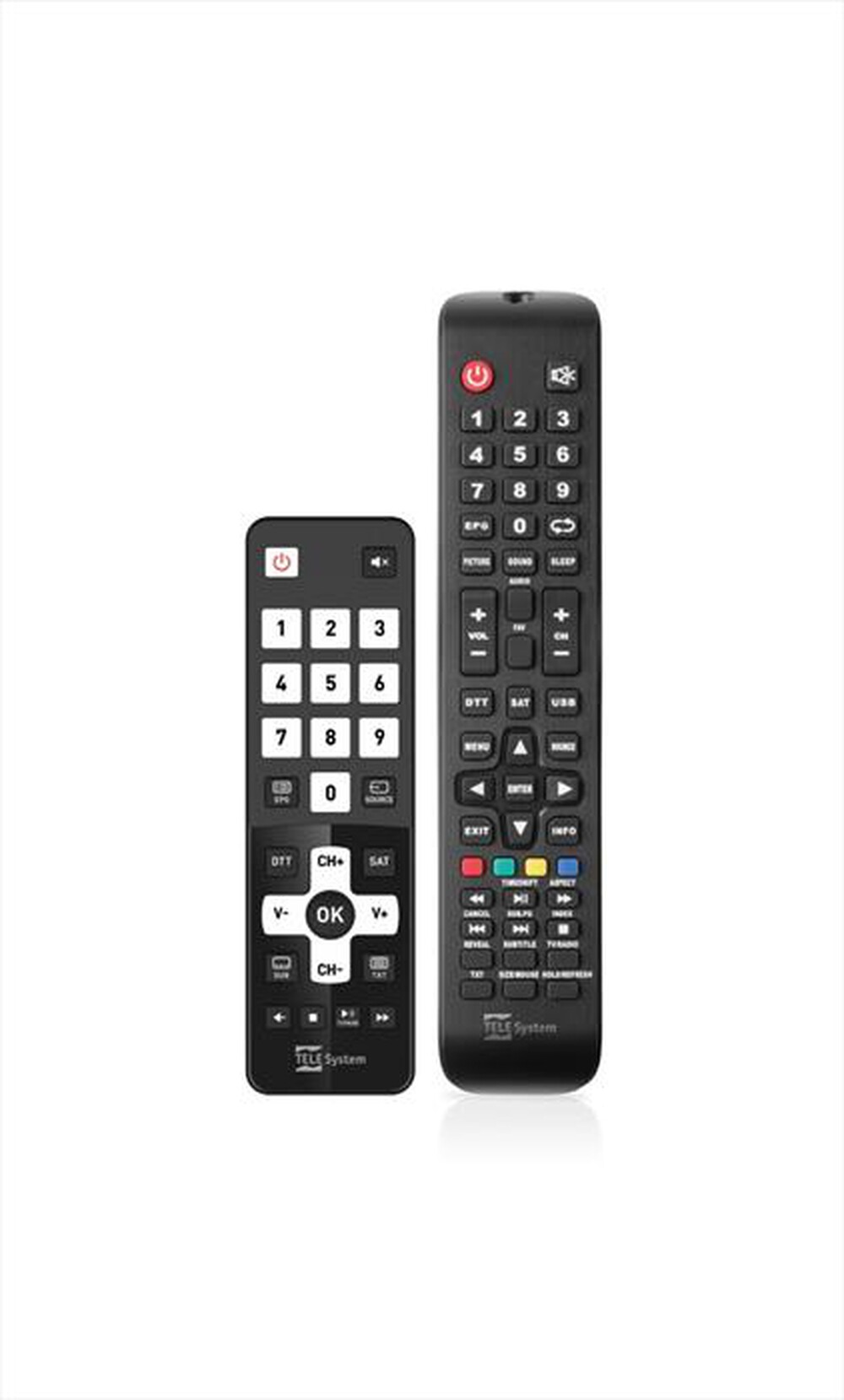 "TELESYSTEM - TV LED 24\" LS14, T2/S2, 220V, 2 TLC-BLACK"
