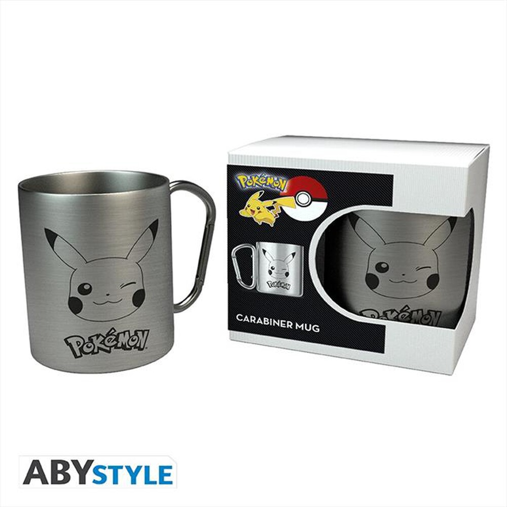 Immagine del prodotto ABYSSE - POKEMON TAZZA CON MOSCHETTONE 235 ML - PIKACHU -