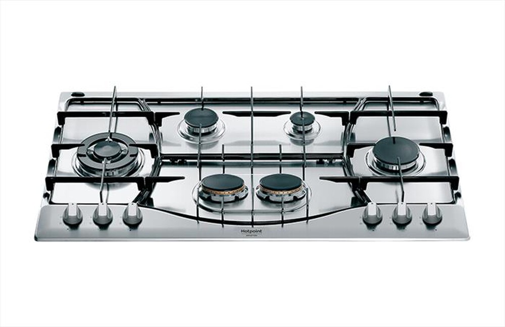 "HOTPOINT ARISTON - Piano cottura a gas PHN 962 TS/IX/HA 87cm-Inox"