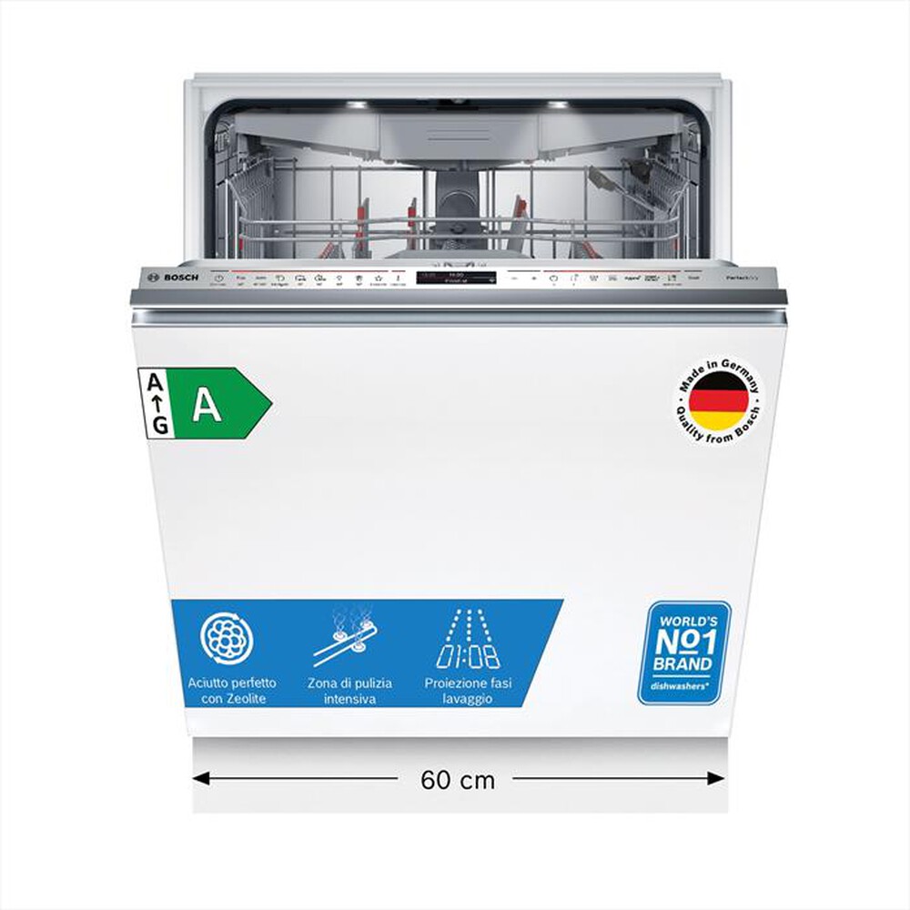 Immagine del prodotto BOSCH - Lavastoviglie SMV8YCX02E Classe A 14 Coperti