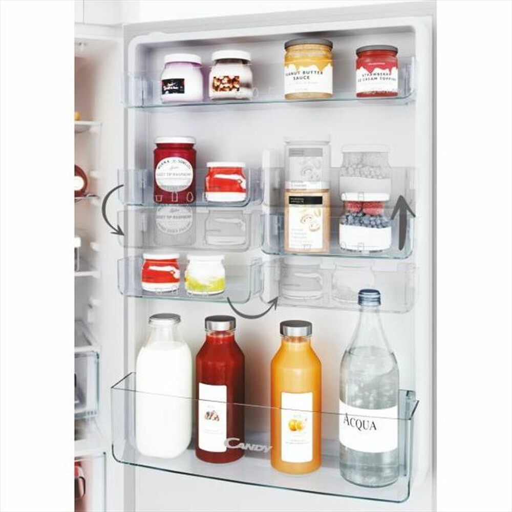 "CANDY - Frigorifero combinato CBT3518EW Classe E 248 lt-Bianco"