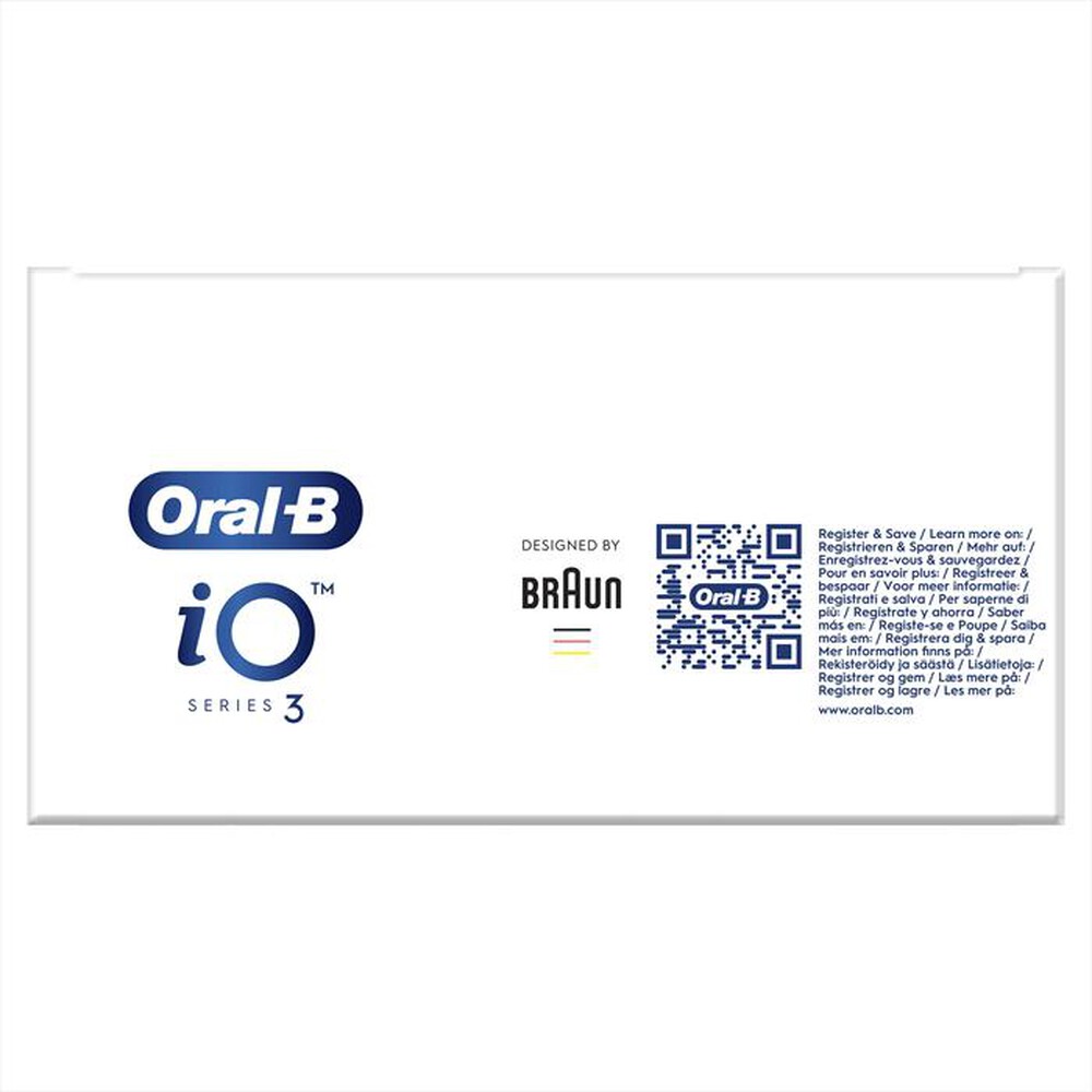 "ORAL-B - Spazzolino elettrico IO 3-Nero"