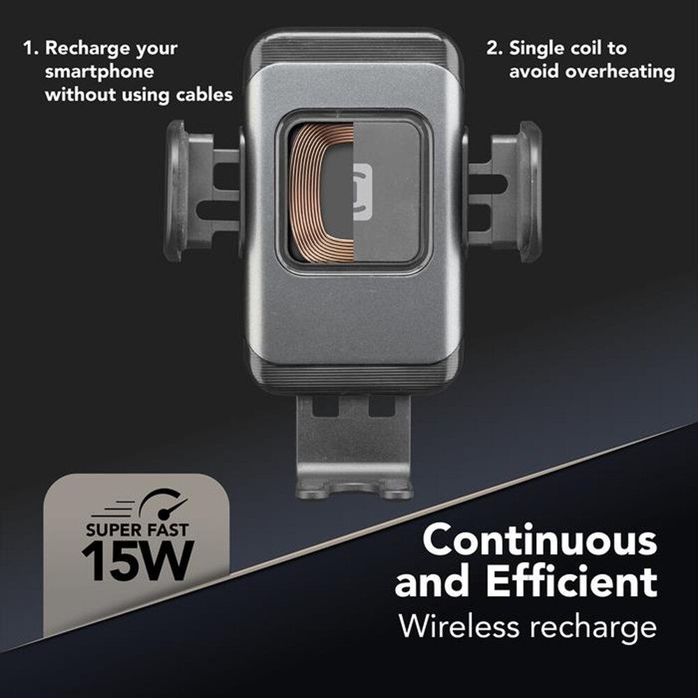 Immagine del prodotto CELLULARLINE - Supporto wireless INSTHOLDERWIR15K-Nero