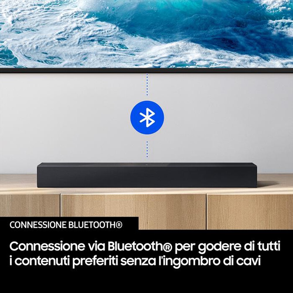 Immagine del prodotto SAMSUNG - Soundbar 2.0 canali HW-B400F/ZF-Titan Black