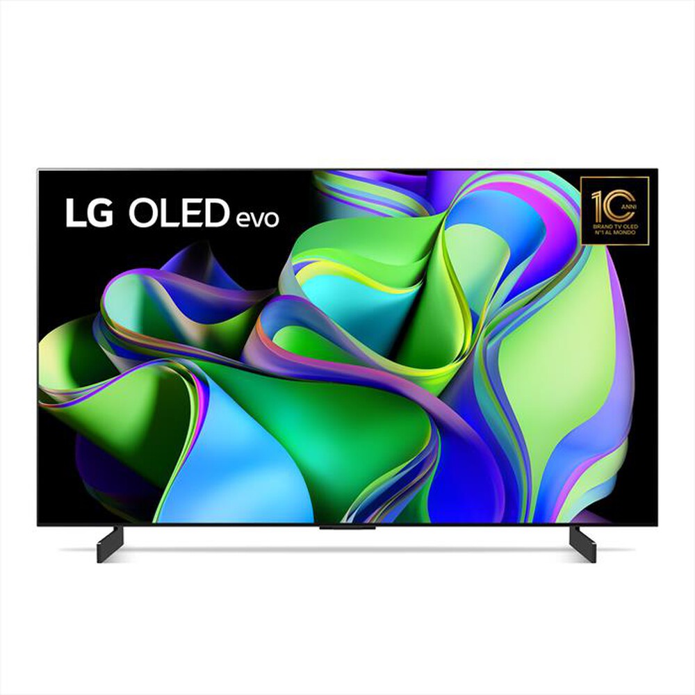 "LG - Smart TV OLED UHD 4K 42\" OLED42C34LA-Argento"