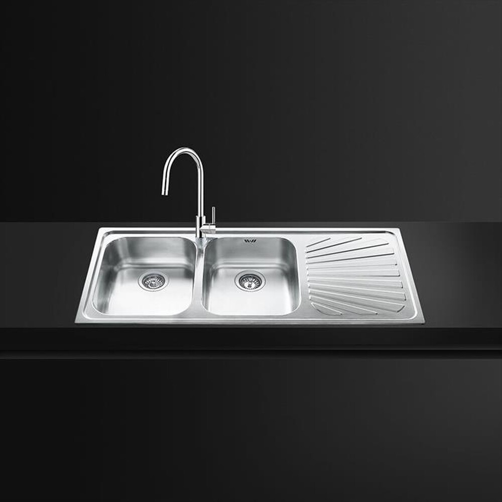 Immagine del prodotto SMEG - Lavello lineare SP116D 2 vasche-Inox
