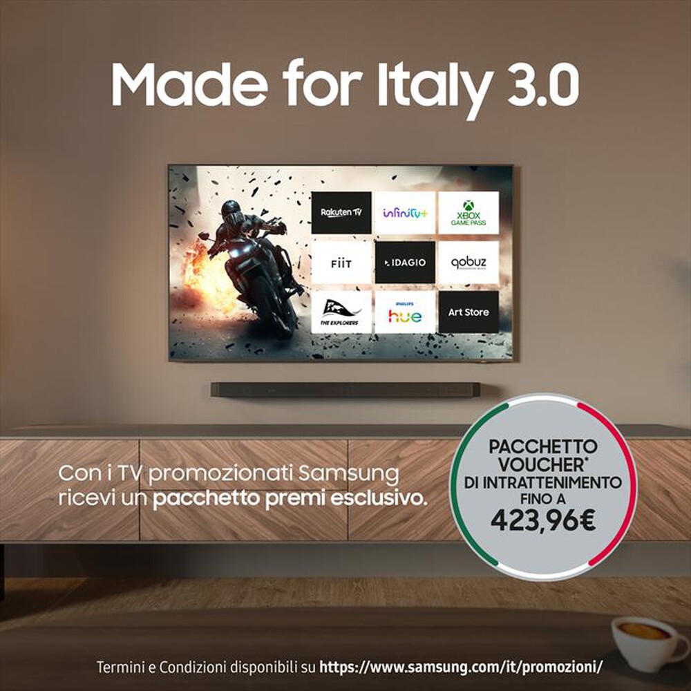 Immagine del prodotto SAMSUNG - Smart TV Q-LED UHD 4K 65" QE65Q7F5AUXZT-Black