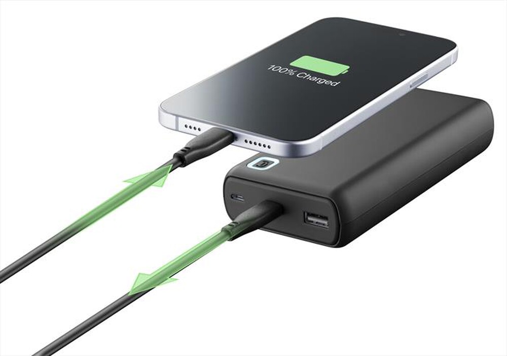 Immagine del prodotto CELLULARLINE - Power bank ESSENCE TURBO 20000-Nero