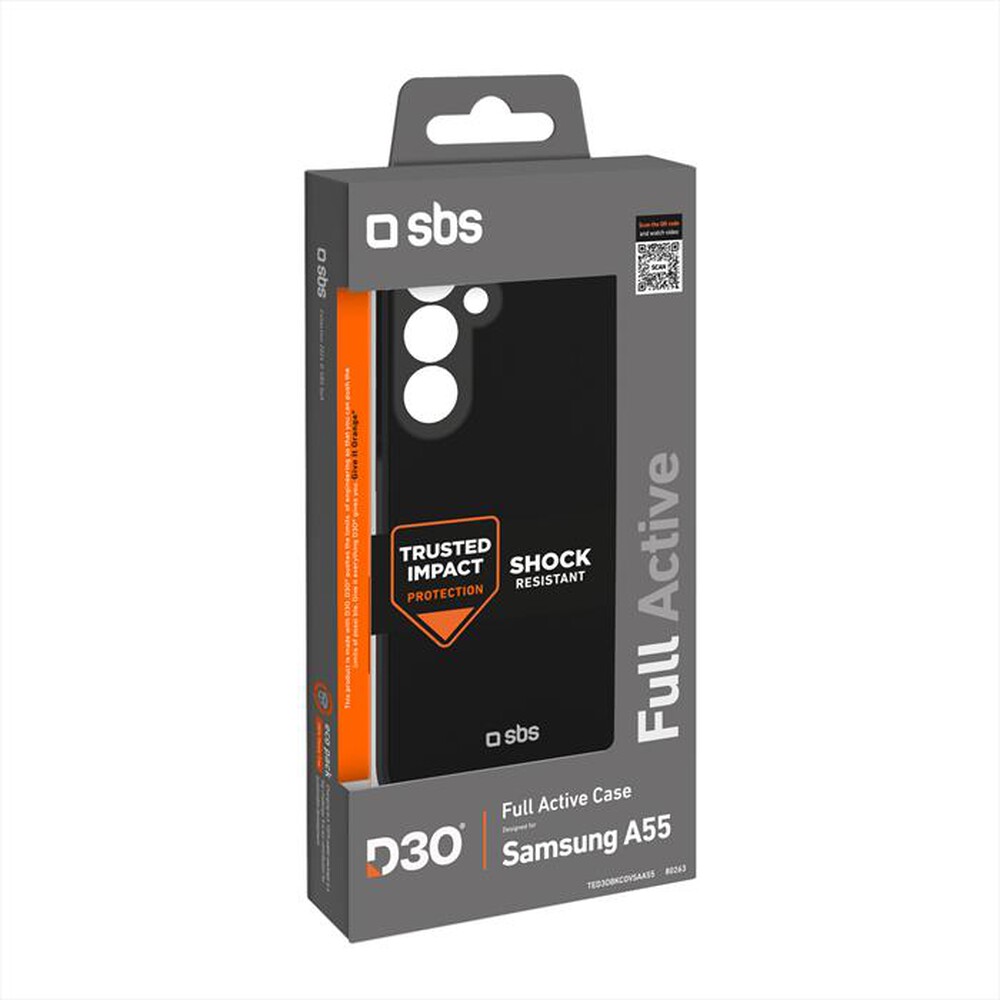 Immagine del prodotto SBS - Cover D3O TED3OBKCOVSAA55 per Samsung A55-Nero