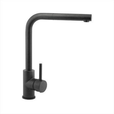 GLEM GAS - Miscelatore con doccia e canna a ponte MIXTDAN-ANTRACITE