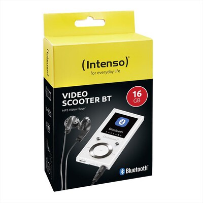 INTENSO - MP3 VIDEO SCOOTER BT-BIANCO