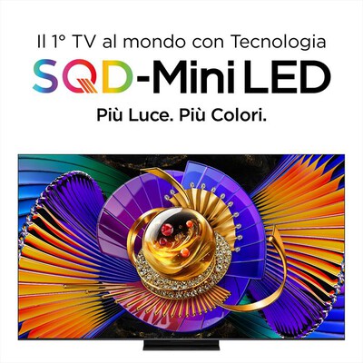 TCL - Smart TV QD-Mini LED 4K 65" 65C7L-Nero