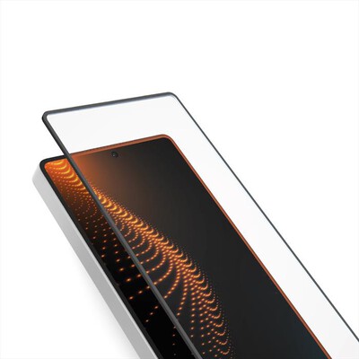 SBS - Vetro D3O con applicatore per Samsung S25 Ultra-Nero