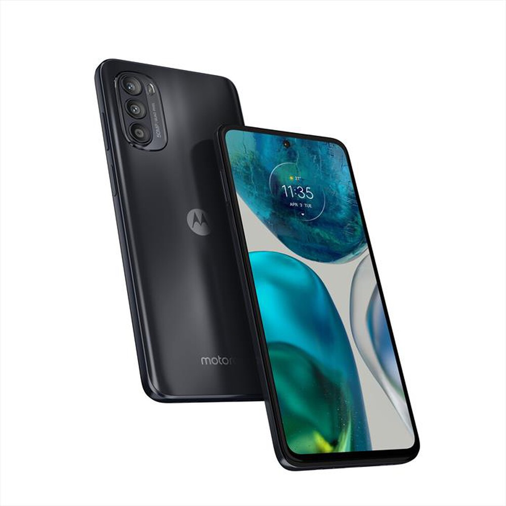 "MOTOROLA - MOTO G52-Charcoal Grey"