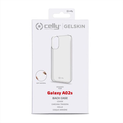 CELLY - GELSKIN948 - COVER PER GALAXY A02S-Trasparente