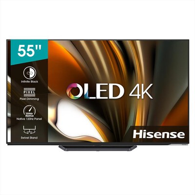 HISENSE - Smart TV OLED UHD 4K 55" 55A87H-Black