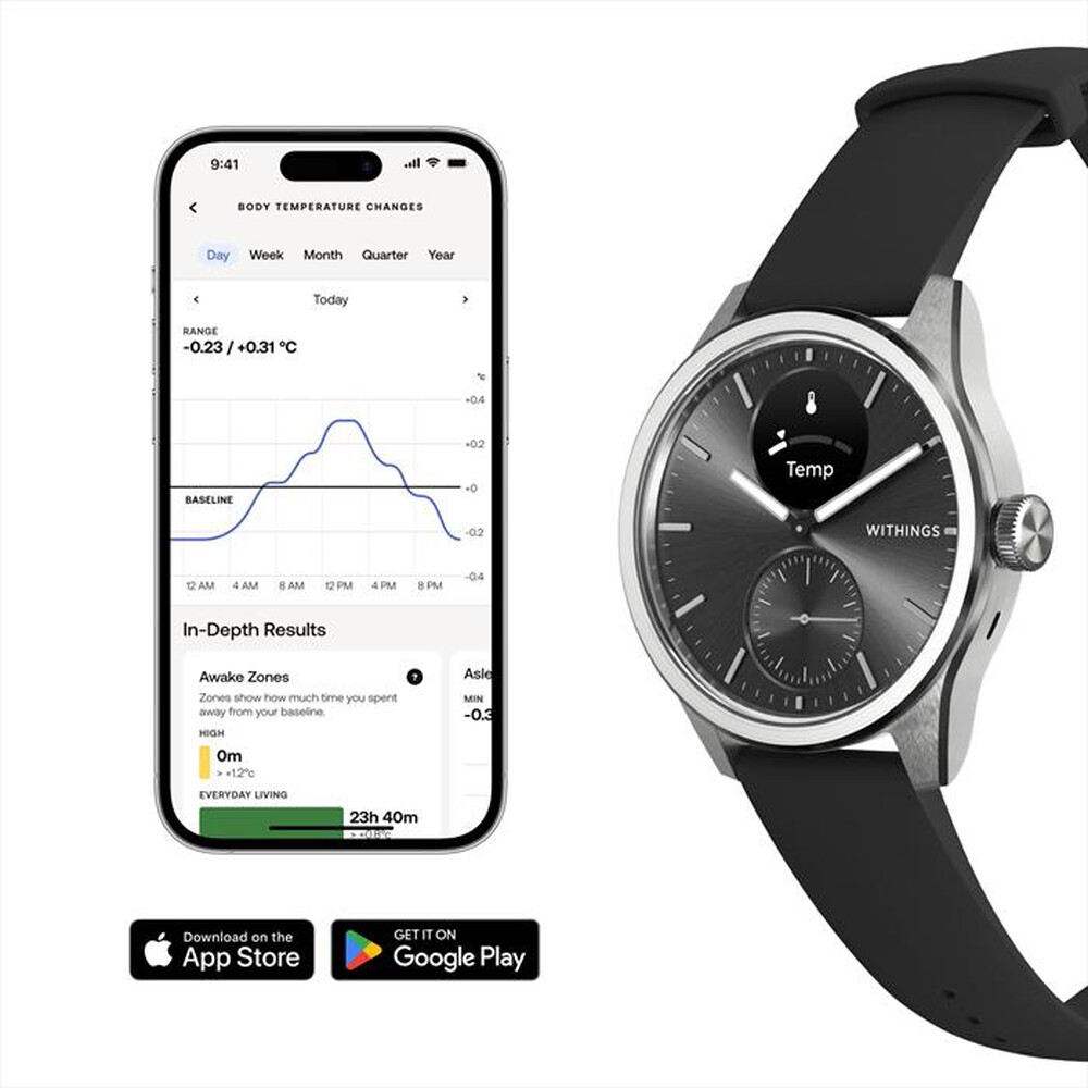 Immagine del prodotto WITHINGS - ScanWatch 2 42mm-Nero