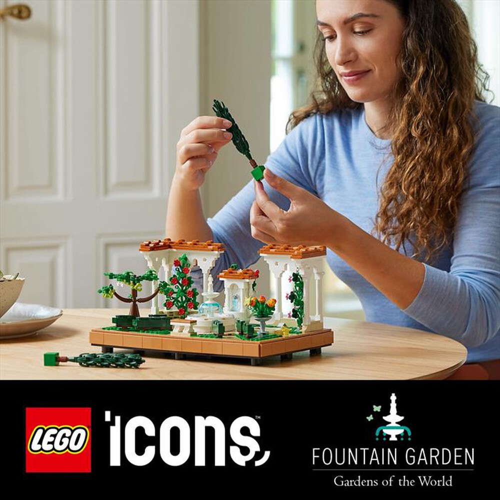 Immagine del prodotto LEGO - ICONS Il giardino della fontana 10359